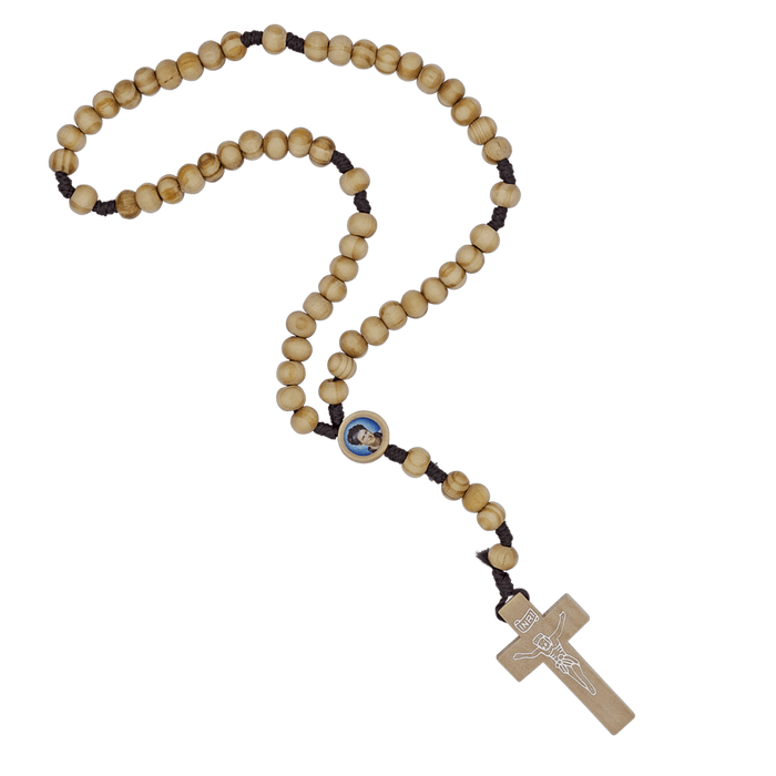 CARLO ACUTIS - ROSARY - WOOD