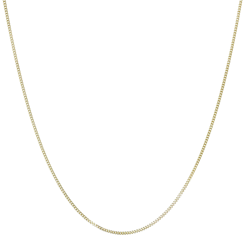 CURB - NECKLACE - SILVER PLATED
