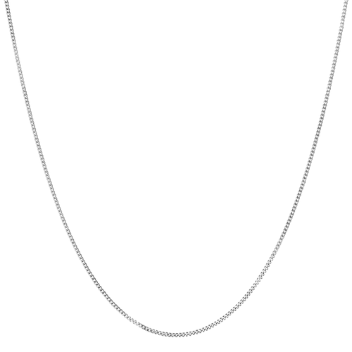 CURB - CHAIN - WHITE GOLD