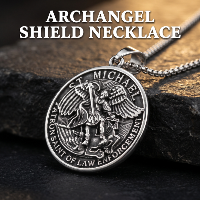 Archangel Shield Necklace