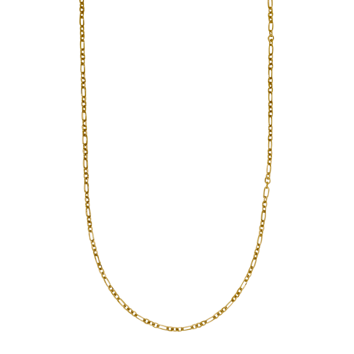 ALTERNATING CHAIN - GOLD SILVER