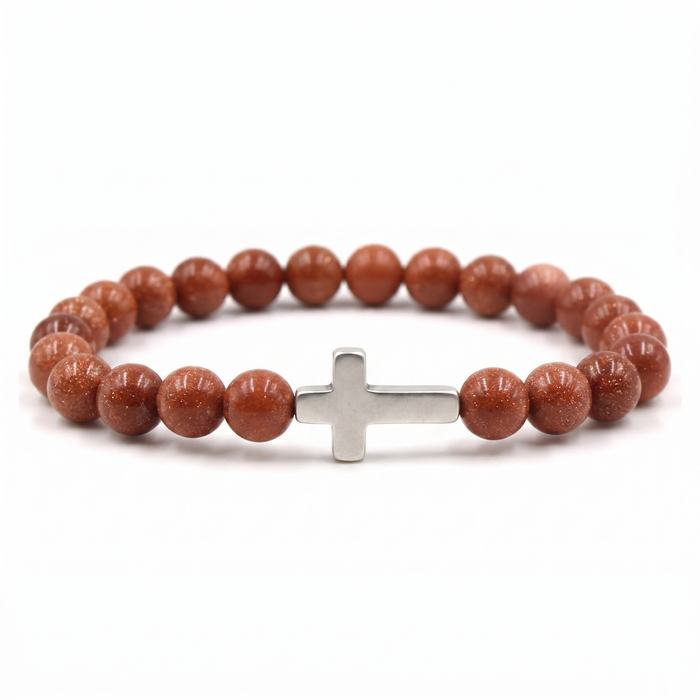Free Today : Auburn Cross Bracelet