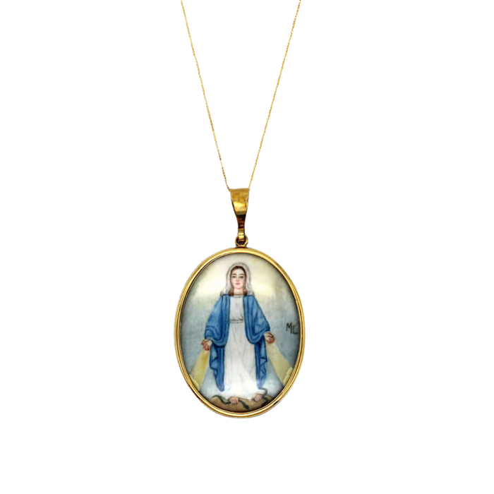 MIRACULOUS MEDAL SET - GOLD